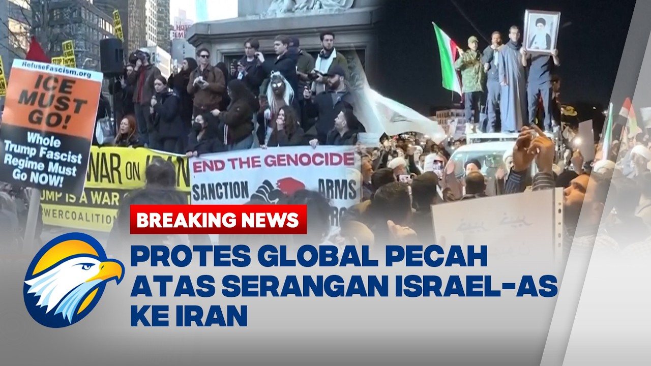 BREAKING NEWS - Ayatollah Khamenei Tewas, Demonstrasi Massal Meluas di Berbagai Negara