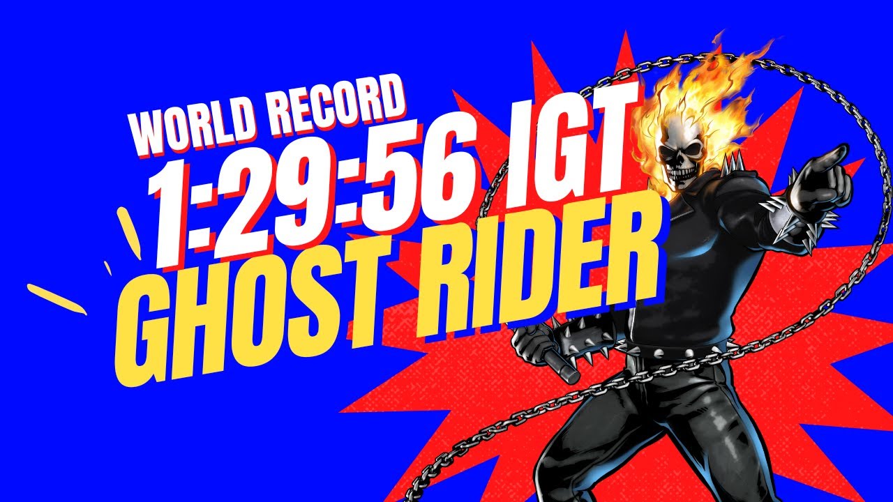 Ghost Rider Any% World Record Speedrun - 1:29:56 IGT