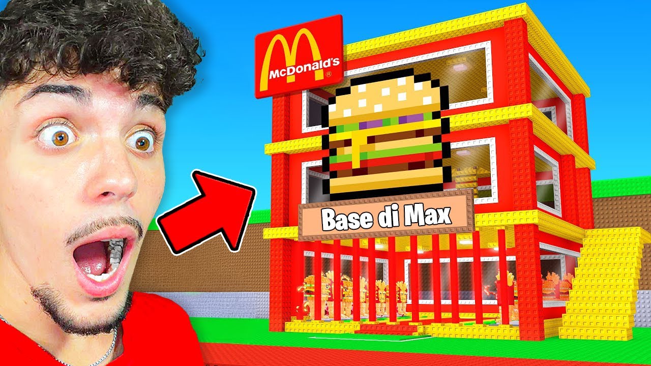 HO SBLOCCATO la BASE MC DONALD's su STEAL A BRAINROT..