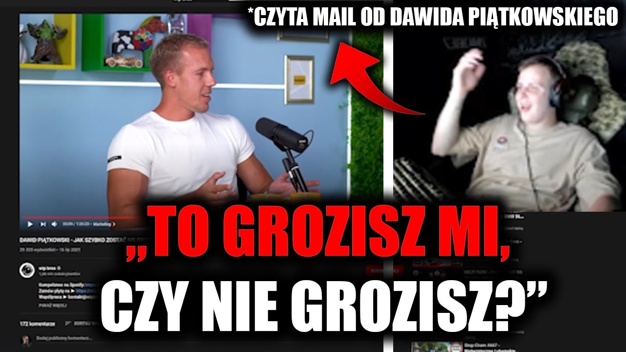 NITRO O DAWIDZIE PIĄTKOWSKIM *CZYTA MAILE* 