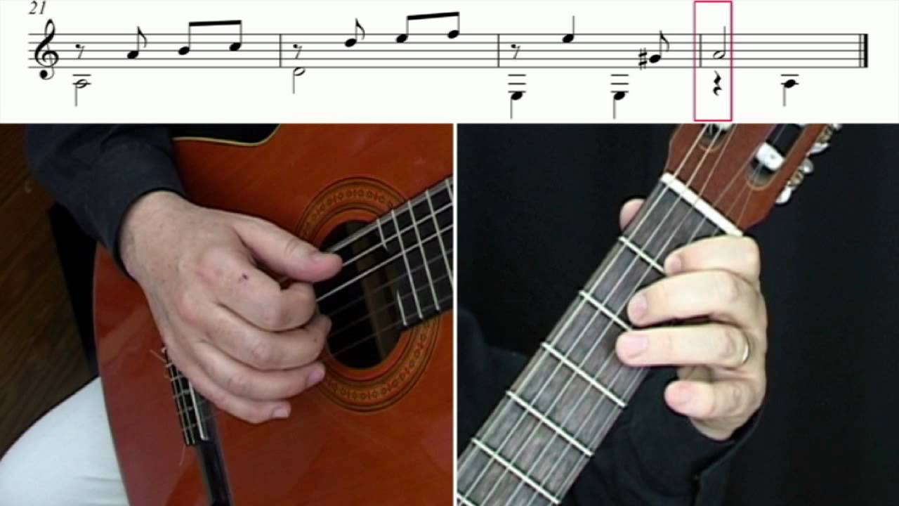 Estudio - Antonio Cano (1811-1897) - 2/2 Video Clases Guitarra