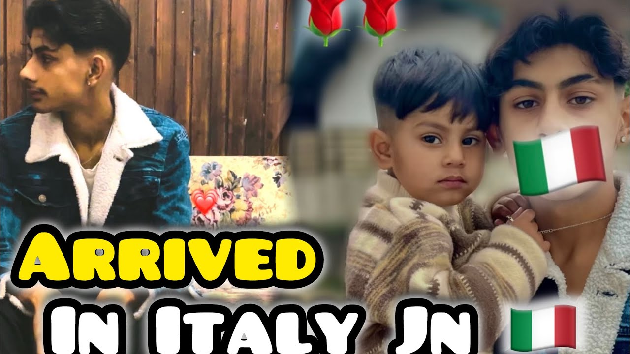 Arrived in italy but 2 day vlog sorry ❤️🌹🇮🇹@rajabbutt94 