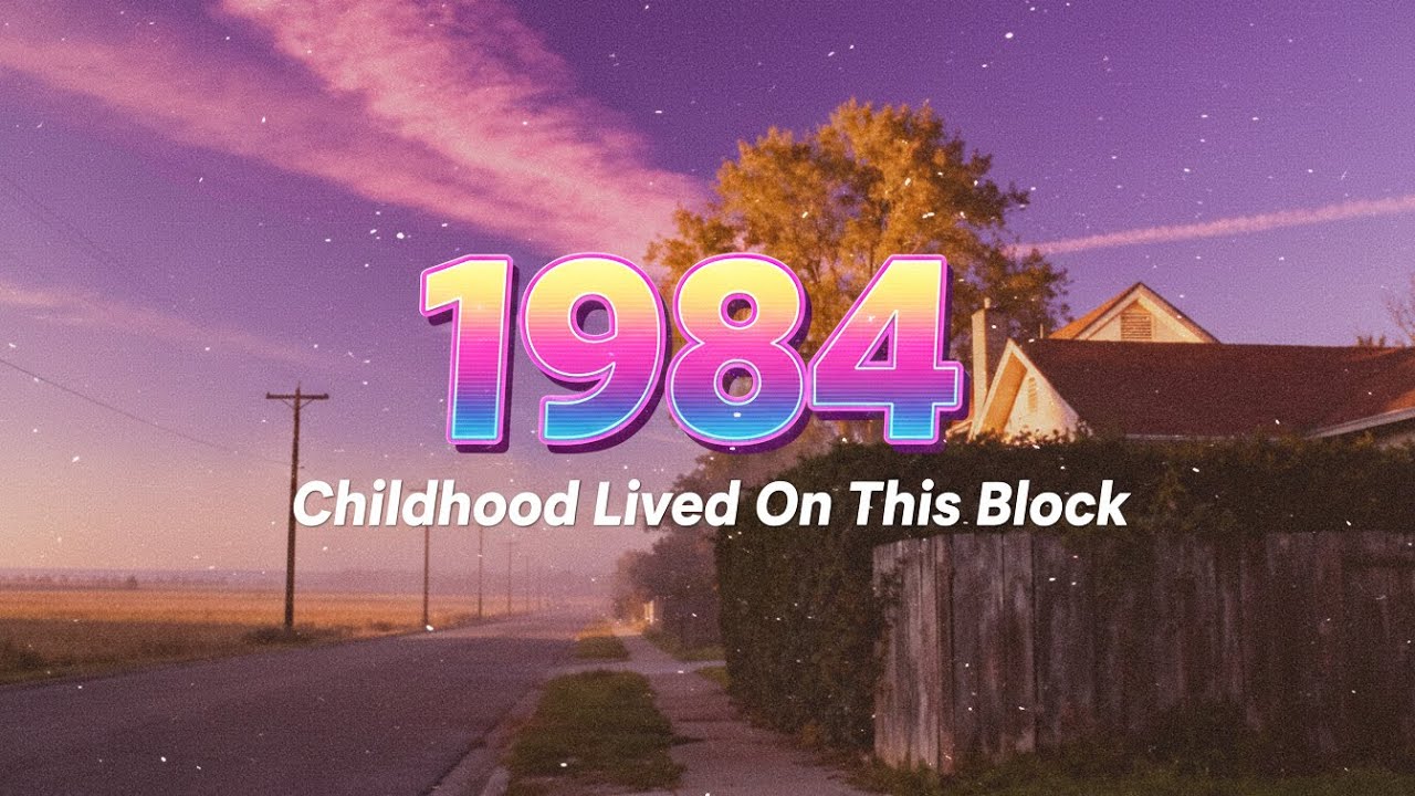 НАЗАД В 1984 — Детство, прожитое на этом квартале // Вейпорвейв-микс: Пригородная ностальгия 80-х