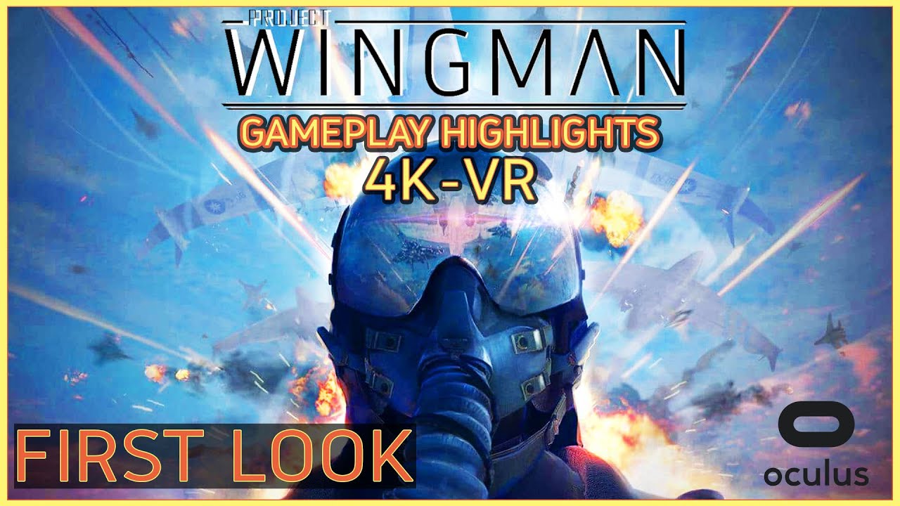 FIRST LOOK Project WINGMAN GAMEPLAY Highlights in VR 4K