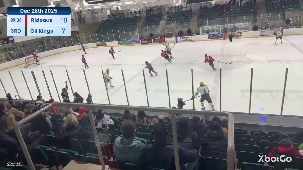 Dec.27th Smiths Falls Rideaus vs. Tweed