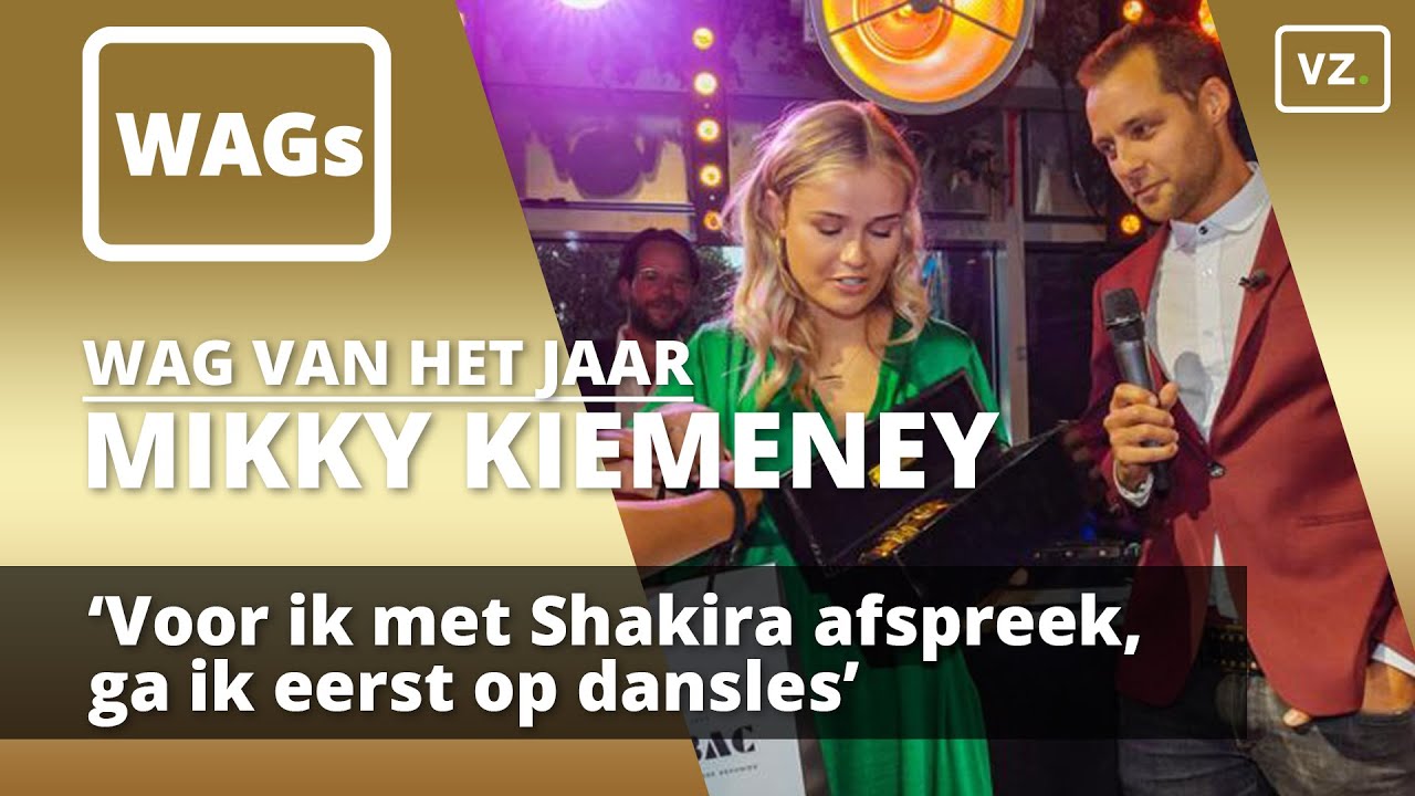 Mikky Kiemeney: 'Voor ik met Shakira afspreek, ga ik eerst op dansles' | WAGs