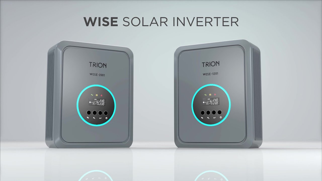 Trion WISE 1201/2001: Solar Inverter with Charge Controller