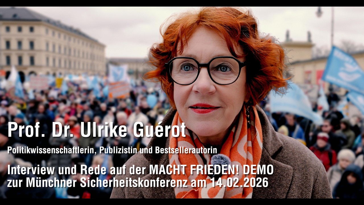 Prof. Dr. Ulrike Guérot über die Münchner Sicherheitskonferenz, Europa und die EU..