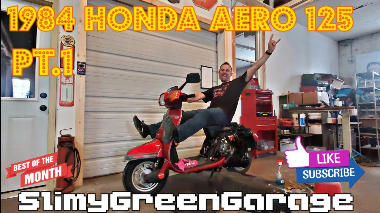 1984 Honda Aero NH125 Pt. 1 #возрождение 80-х #благословенные