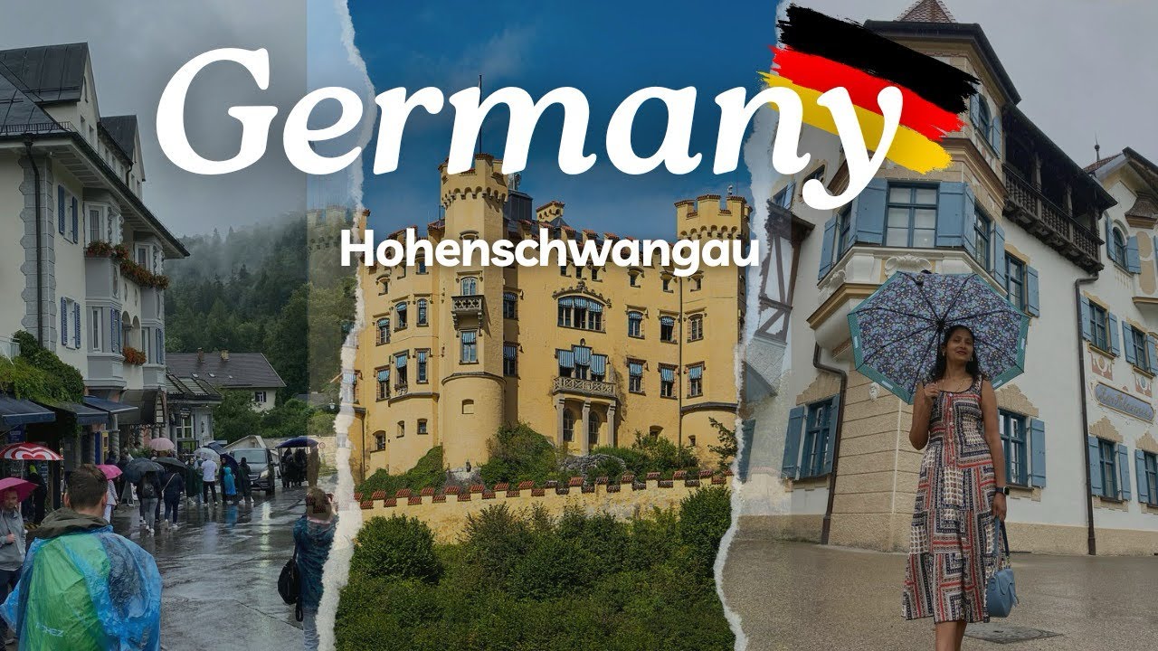 Exploring Hohenschwangau: Village, Nature, and History Walking Tour | Hohenschwangau, Germany 🇩🇪 HD