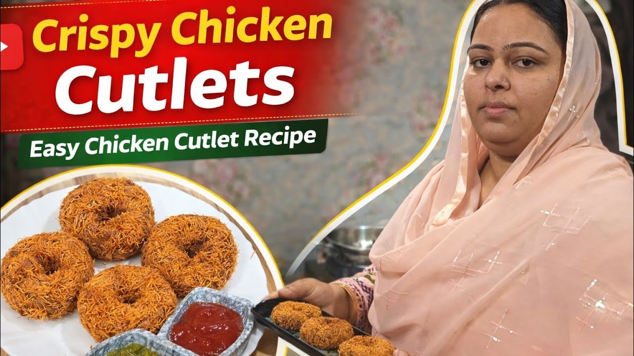 Ramadan spl थोड़े से chicken mein dher sari कटलेट बनाये/chicken russian cutlet ki recipe 