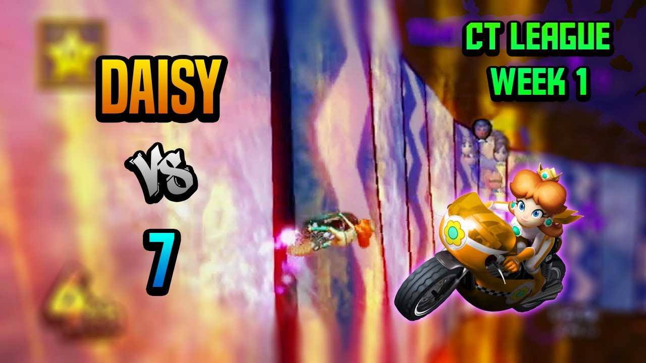 Daisy Squad vs. PeterBen - CTL Week 1 - Mario Kart Wii Custom Tracks