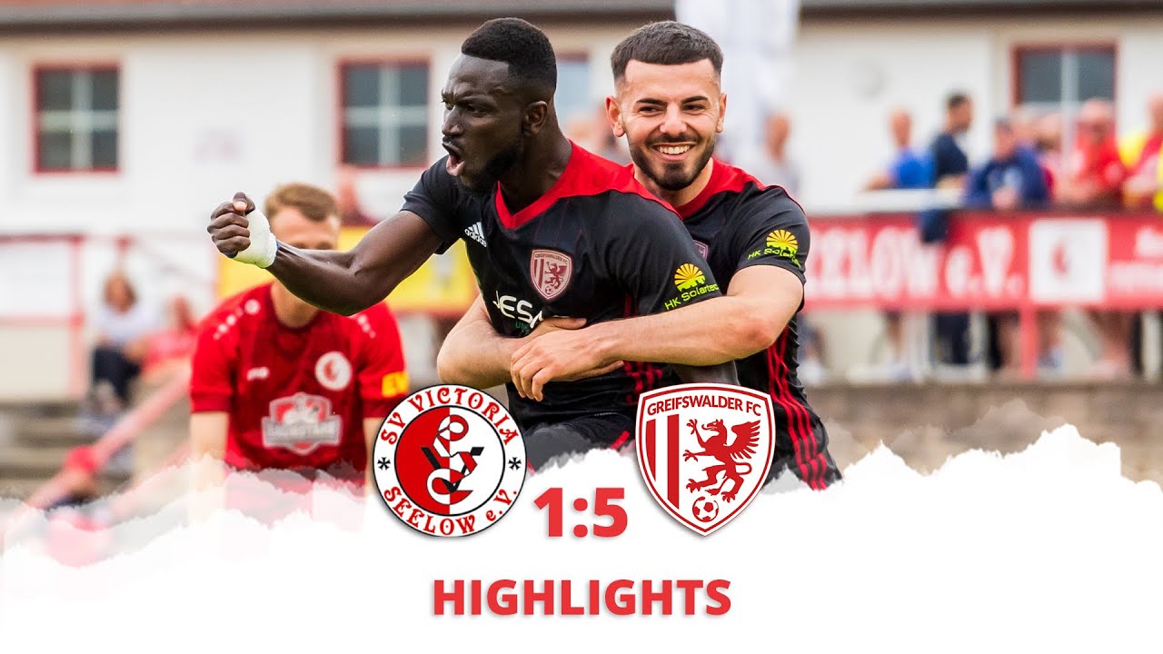 HIGHLIGHTS | SV Victoria Seelow - Greifswalder FC | NOFV-Oberliga Nord, Saison 21/22