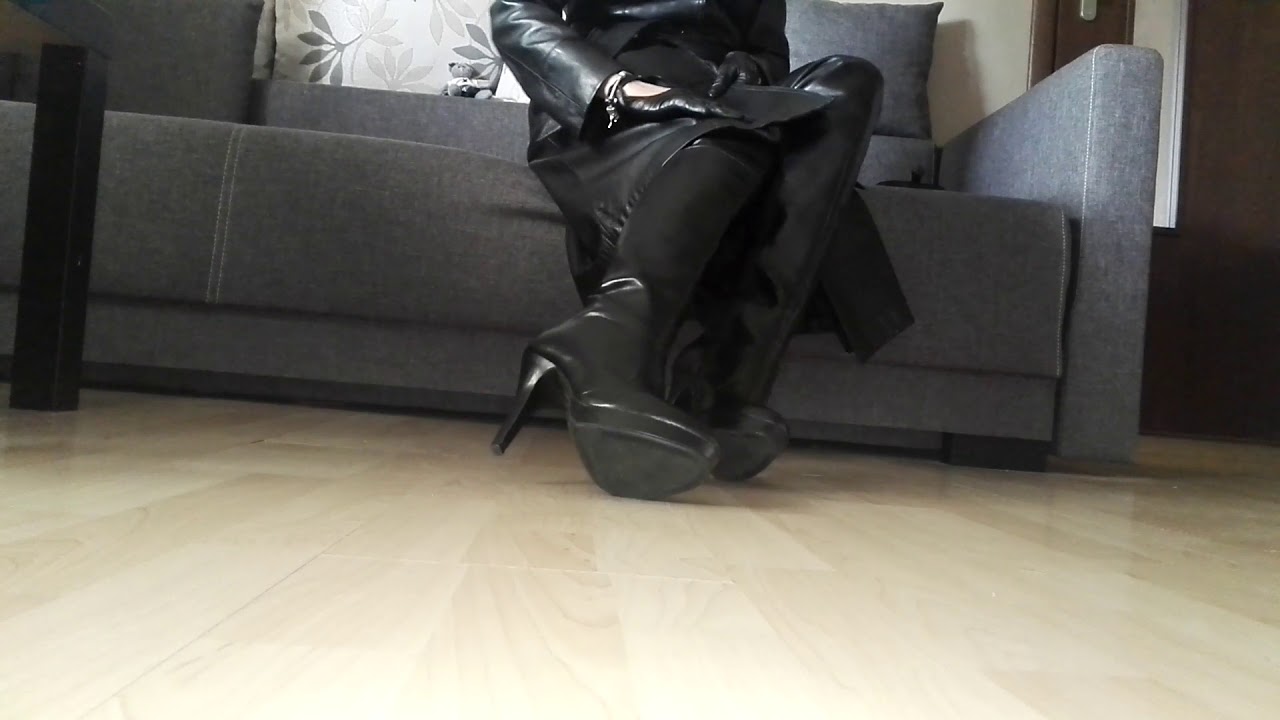 Fetish LadyIVe  all leather outfit, Domina Lady
