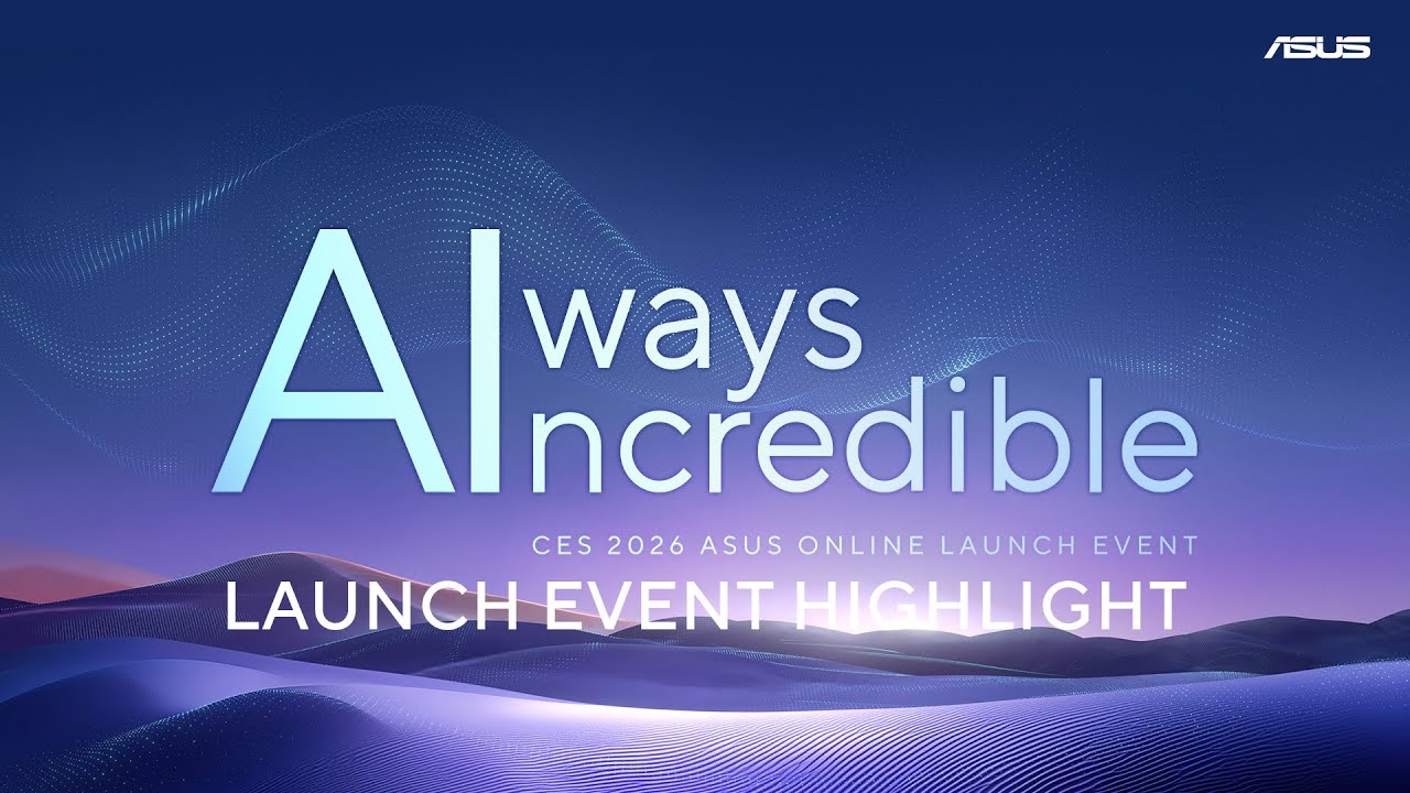 Основные моменты выставки ASUS на CES 2026 | Всегда невероятно