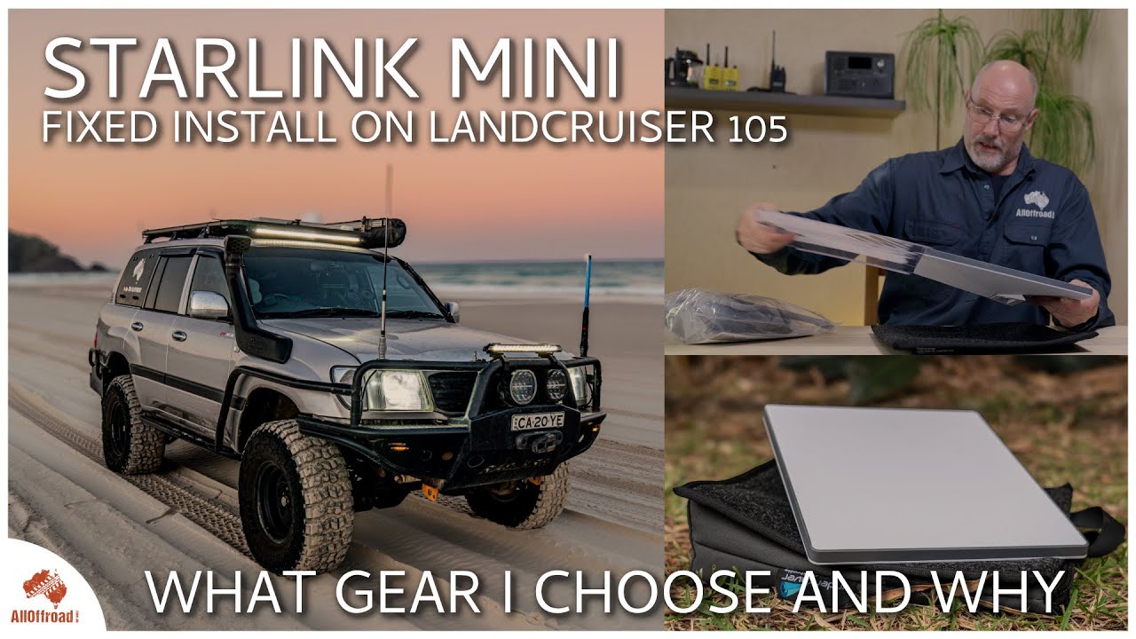 🛰️ Starlink Mini: My Chosen Setup Components and Roof Mount Set-Up