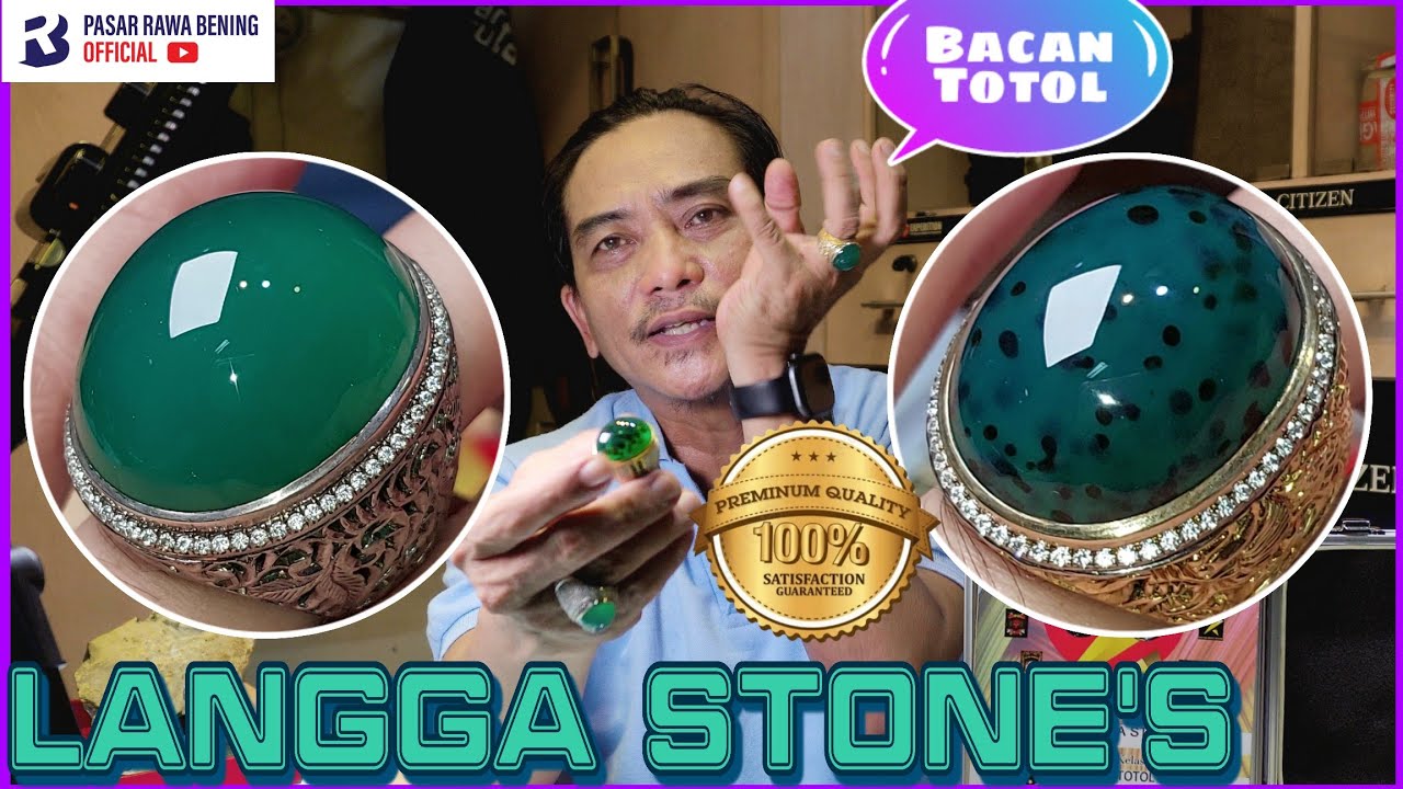 BACAN JUARA REBUTAN BOSS KOLEKTOR ...!!! Mode Serius Dagang 😁( Langga Stones - Rawabening )