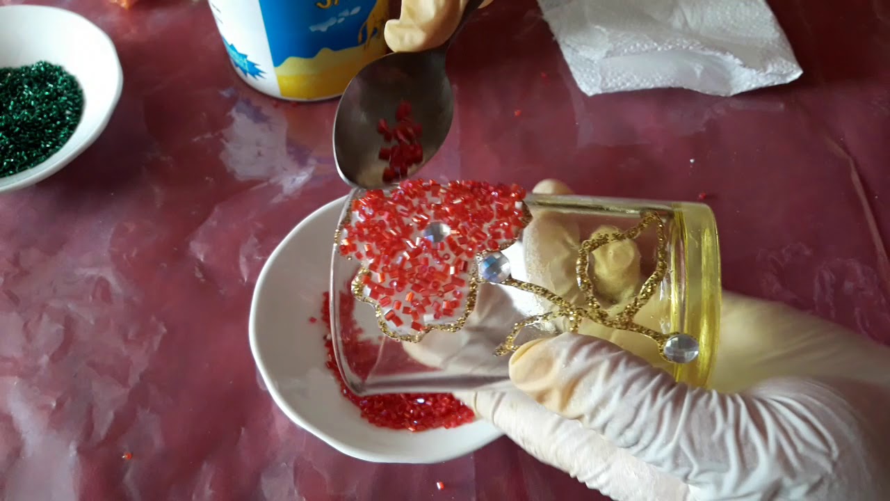 تزيين كؤوس الشاي بابسط المواد👇👇