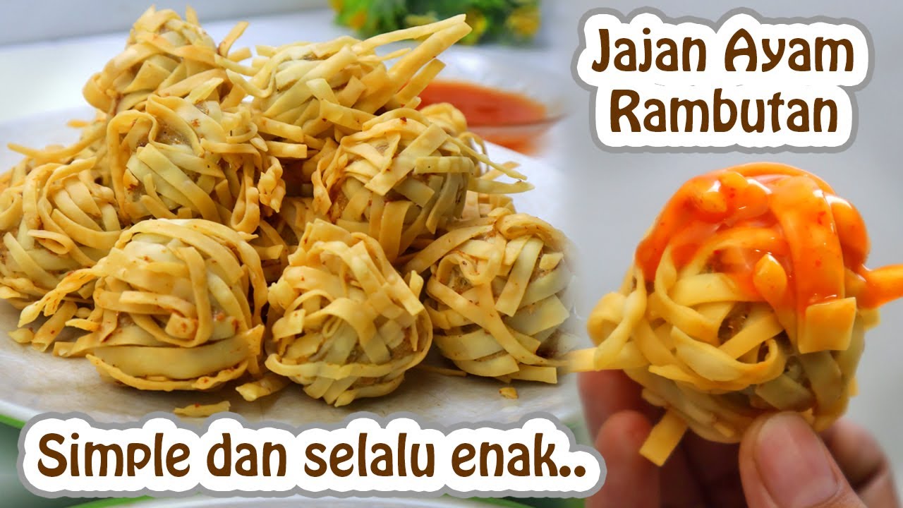ANAK ANAK SANGAT SUKA !! MODAL 20RIBU JADI FROZEN FOOD AYAM RAMBUTAN, BUATNYA SIMPLE DAN SELALU ENAK