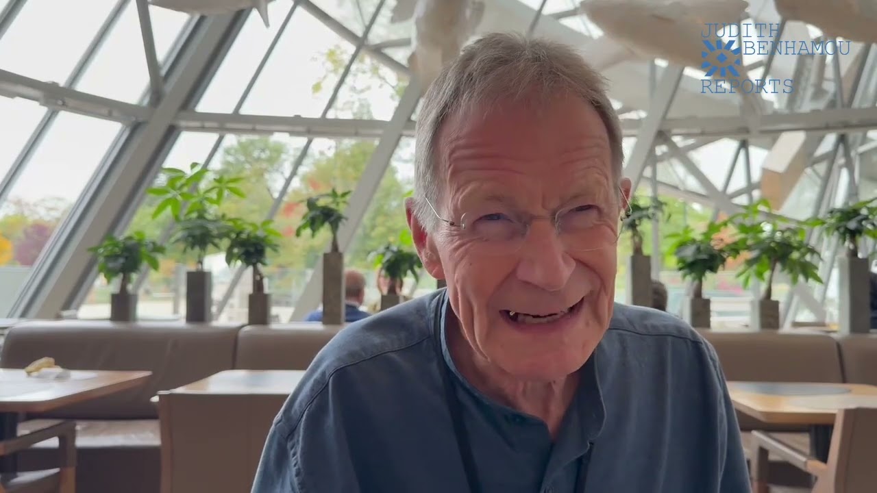 Nicholas Serota, co curator Gerhard Richter, Fondation Louis Vuitton, Paris, October 2025