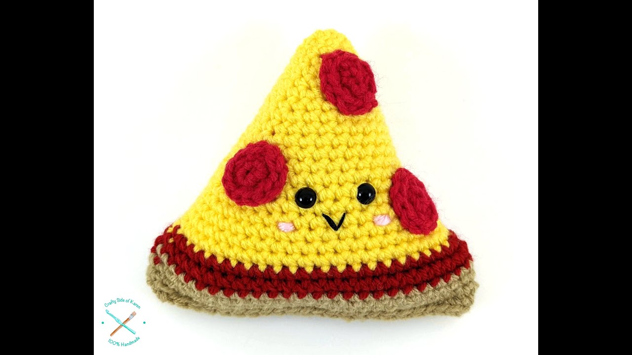 Amigurumi Pepperoni Pizza