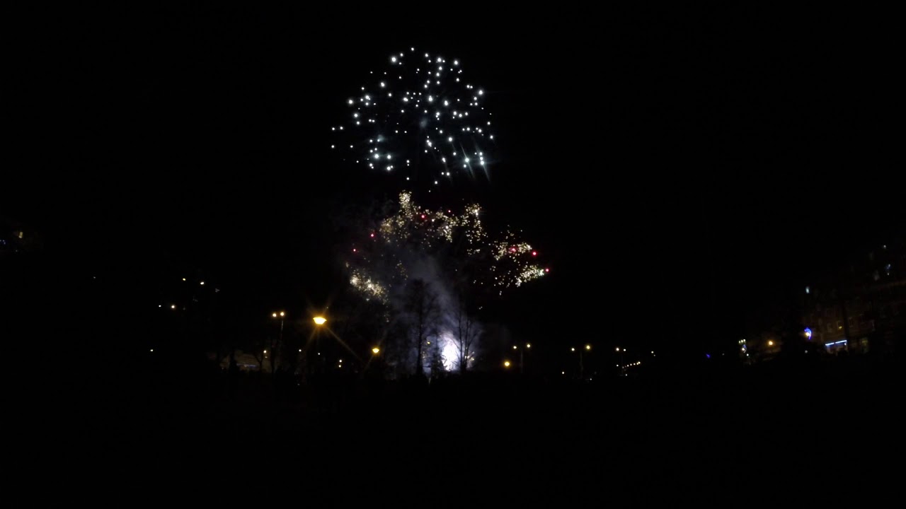 Havířov: Novoroční ohňostroj 2018
