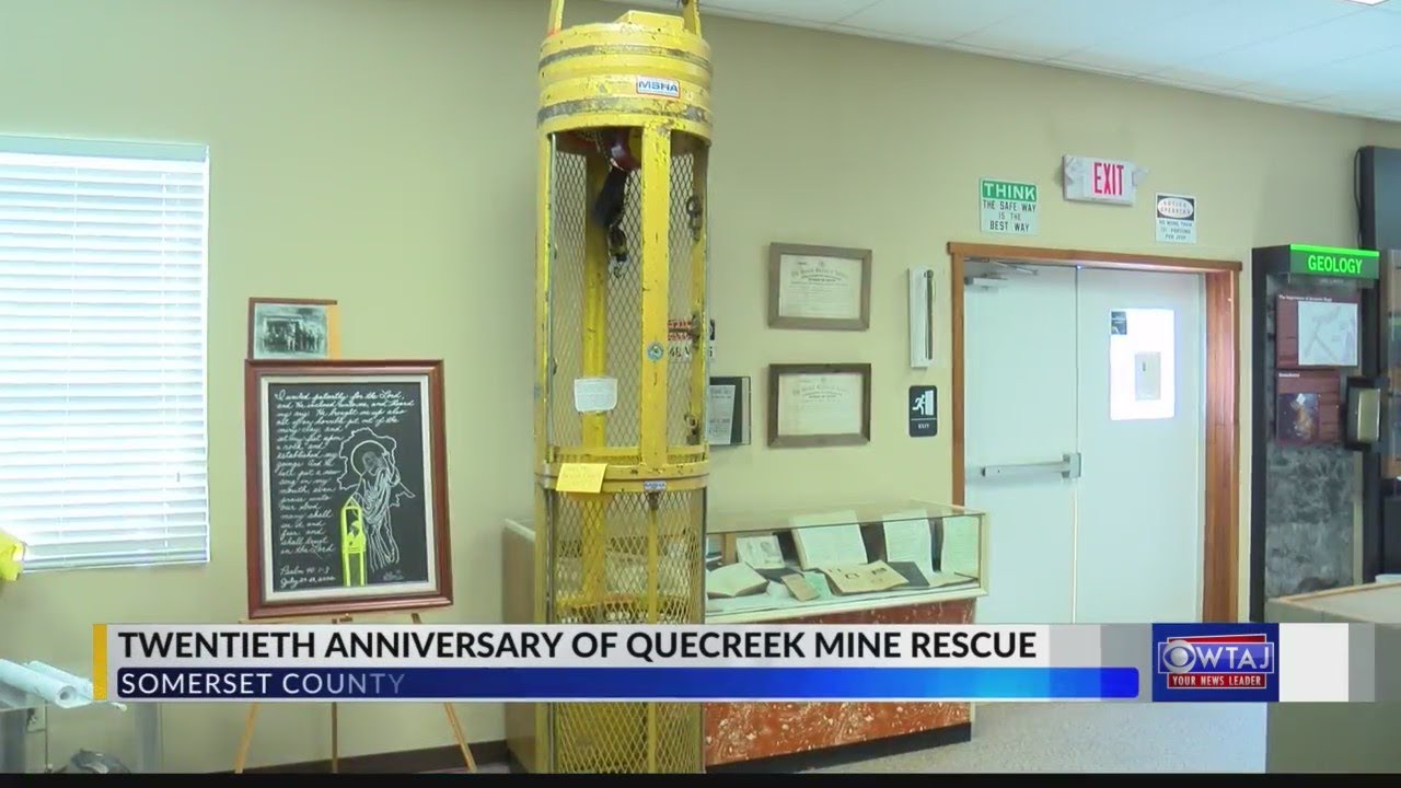 Miners, rescuers revisit Quecreek Mine rescue site for 20th anniversary