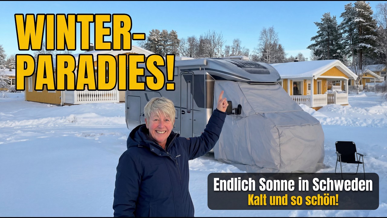 ALLEINE CAMPEN IN SCHWEDEN - Ein Traum mit Aussicht!