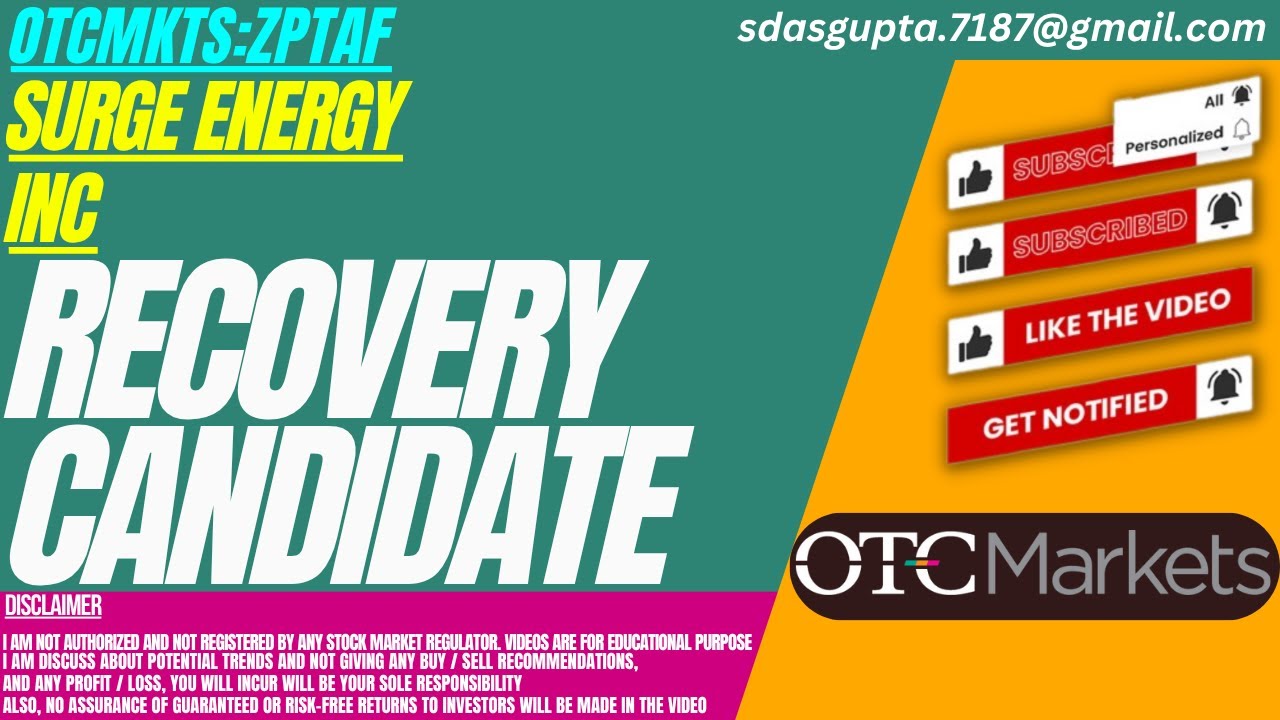 RECOVERY CANDIDATE : ZPTAF STOCK ANALYSIS | SURGE ENERGY INC STOCK