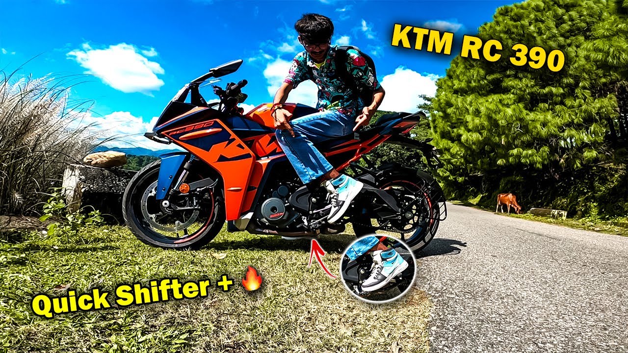 KTM RC 390 Quick Shifter +  Explained and how it works Full Explained video
