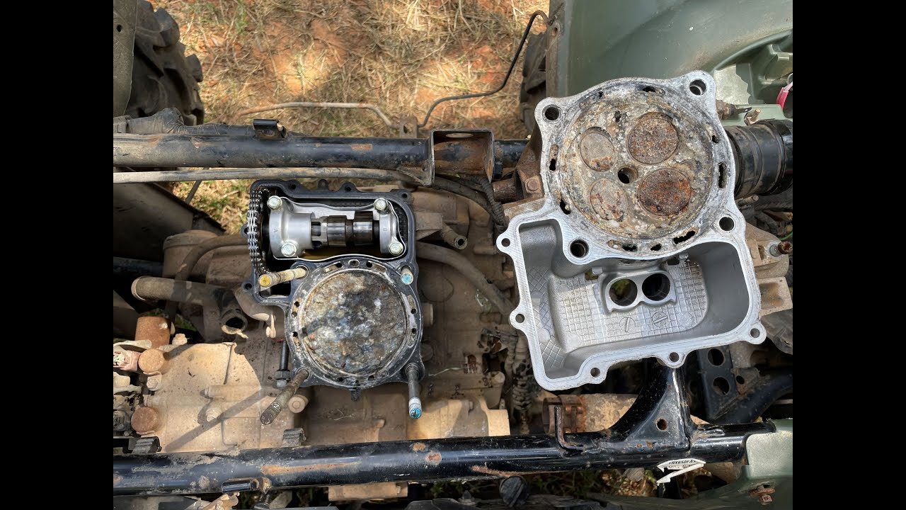 2002 Honda Rincon 650 To 680 Top End Rebuild