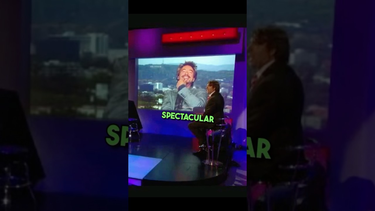 When Robert Downey Jr. Smoulders For Everyone On Jonathan Ross&rsquo; Show #robertdowneyjr #marvel