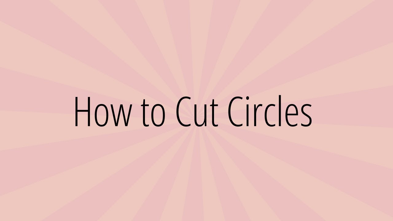 How to Cut Circles in Glass