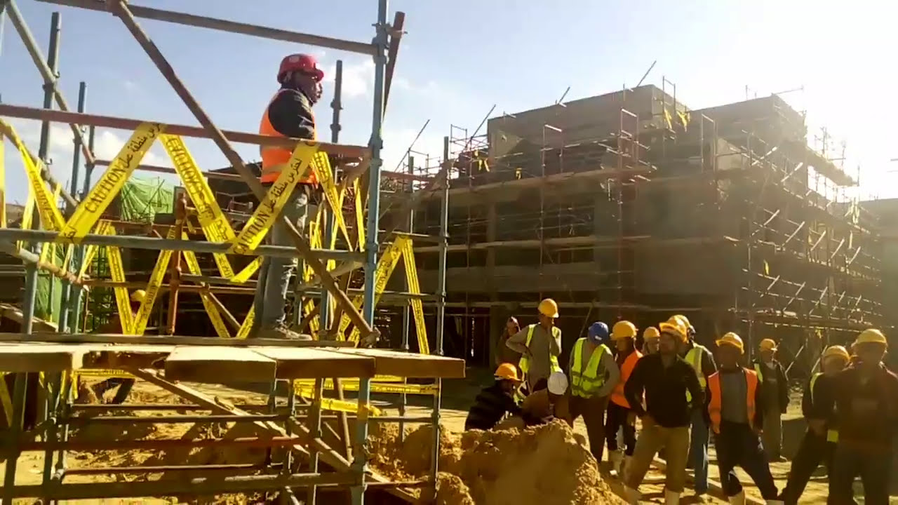 محاضرة عامة عن سلامة العاملين بالموقع مهندس اشرف ناصف