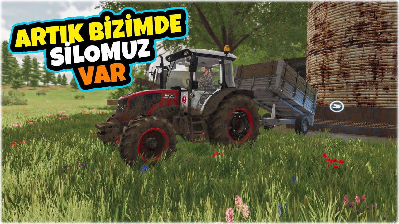 ARPA HASATI & ÇİFTLİĞA SİLO KURULUMU🚜No Man's Land🚜 Farming Simulator 22 🚜BÖLÜM 27