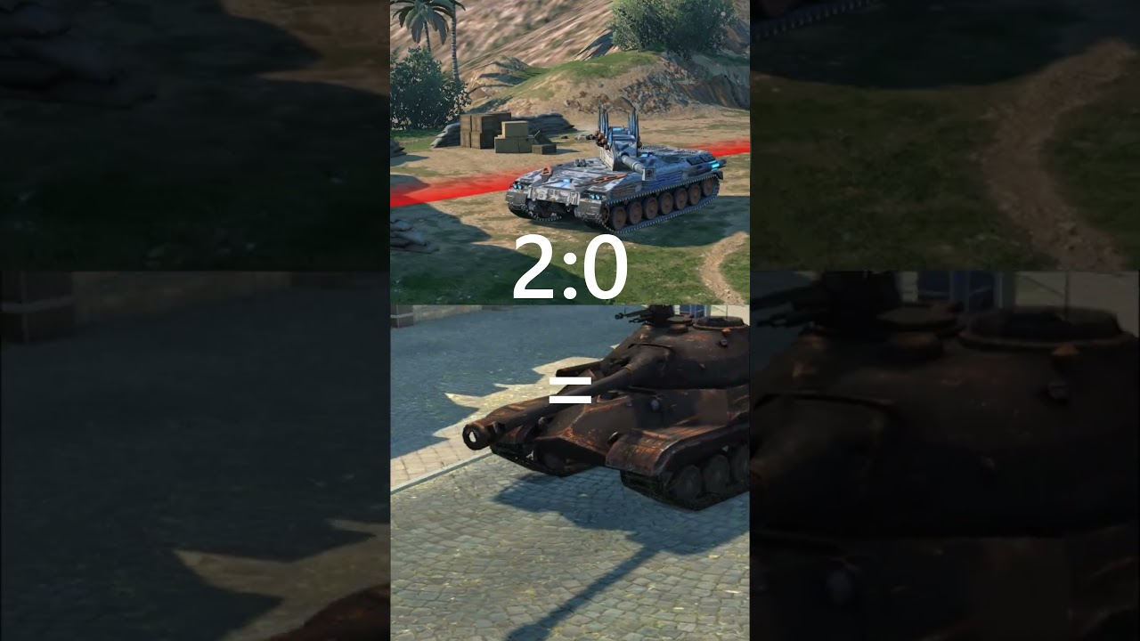 IS-5 VS Tornvagn | World of Tanks Blitz #shorts