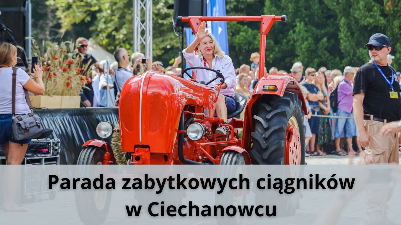 Ursus C-330 i ponad 100-letni Titan 10-20 czy Fordson F - parada zabytkowych ciągników w Ciechanowcu