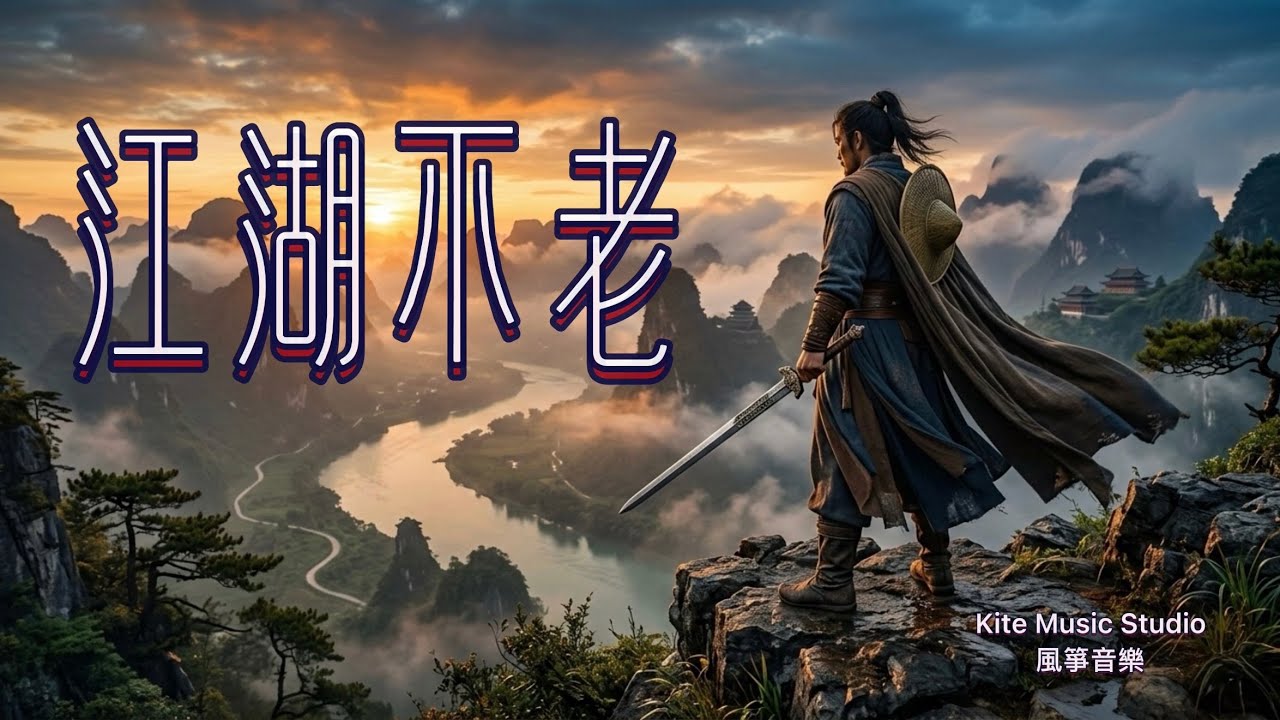 跨越時空的武俠史詩 - 江湖不老  #武俠 #國風 #Wuxia #EpicMusic #aimusic #spotify #suno #grok #ai