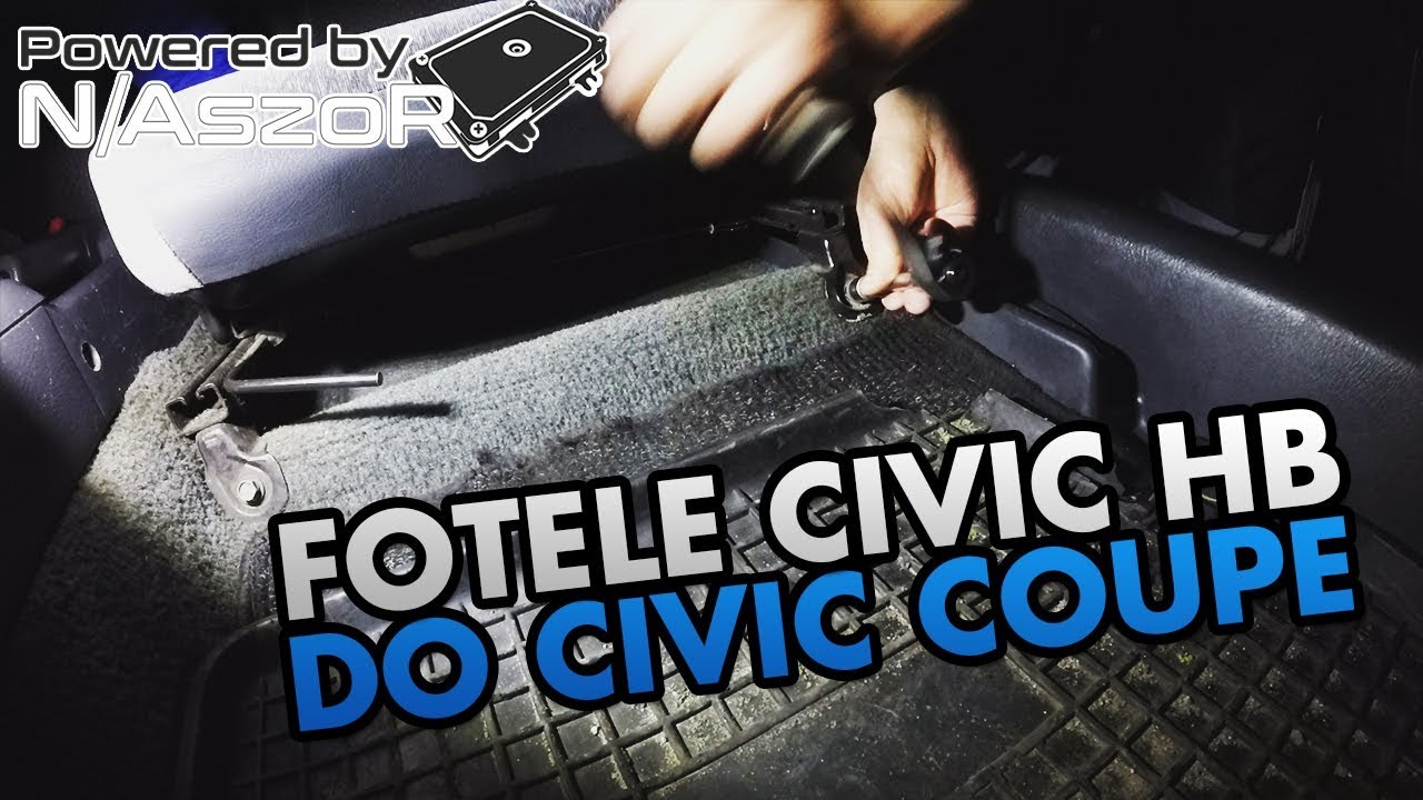 FOTELE CIVIC 6G HB PASUJĄ DO EJ6 COUPE