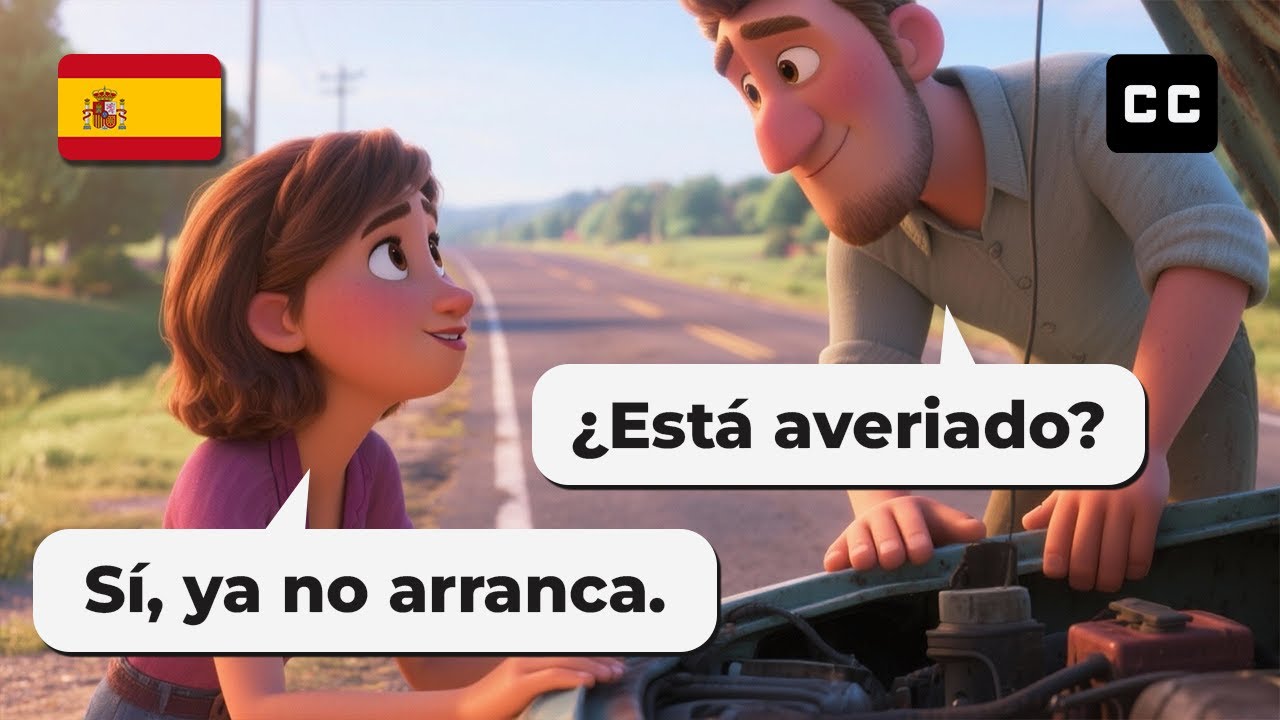 You think you know Spanish 😏… until your car breaks down 😭 | Must-know simple phrases!
