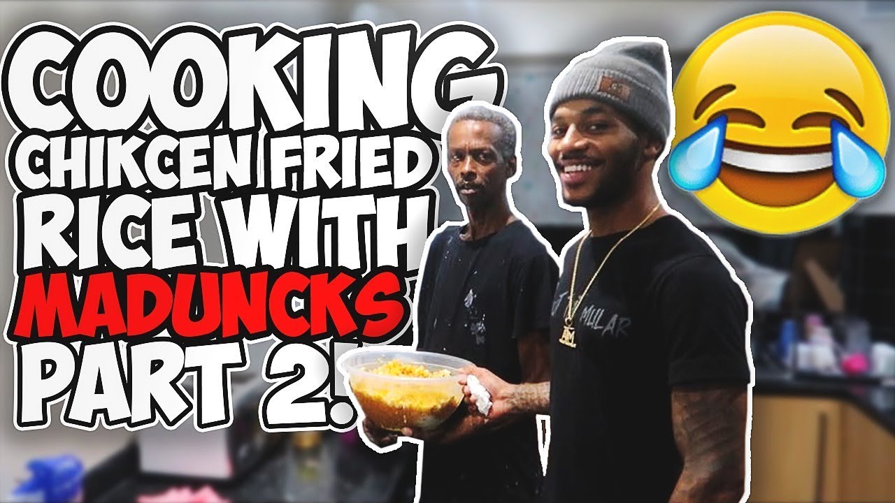 PART 2 HOW to cook CHICKEN FRIED RICE with my MAD UNCLE