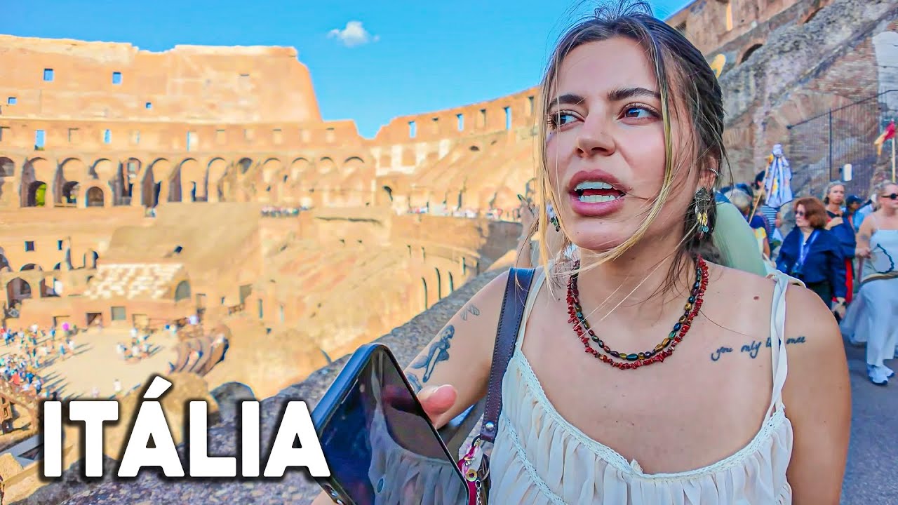 ASSIM É ESTAR DENTRO DO COLISEU ROMANO - ITÁLIA