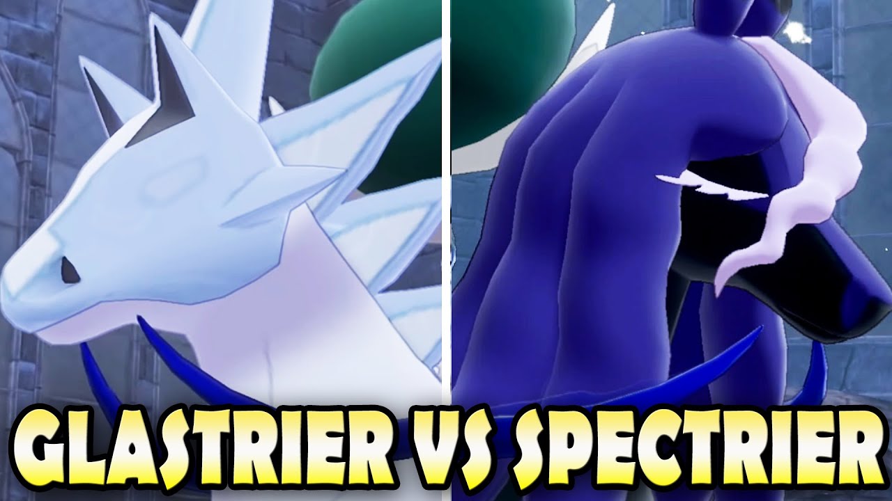 🐴 Кто ЛУЧШИЙ: Гластриер или Спектрер? Легендарный гайд Pokemon Sword & Shield Crown Tundra