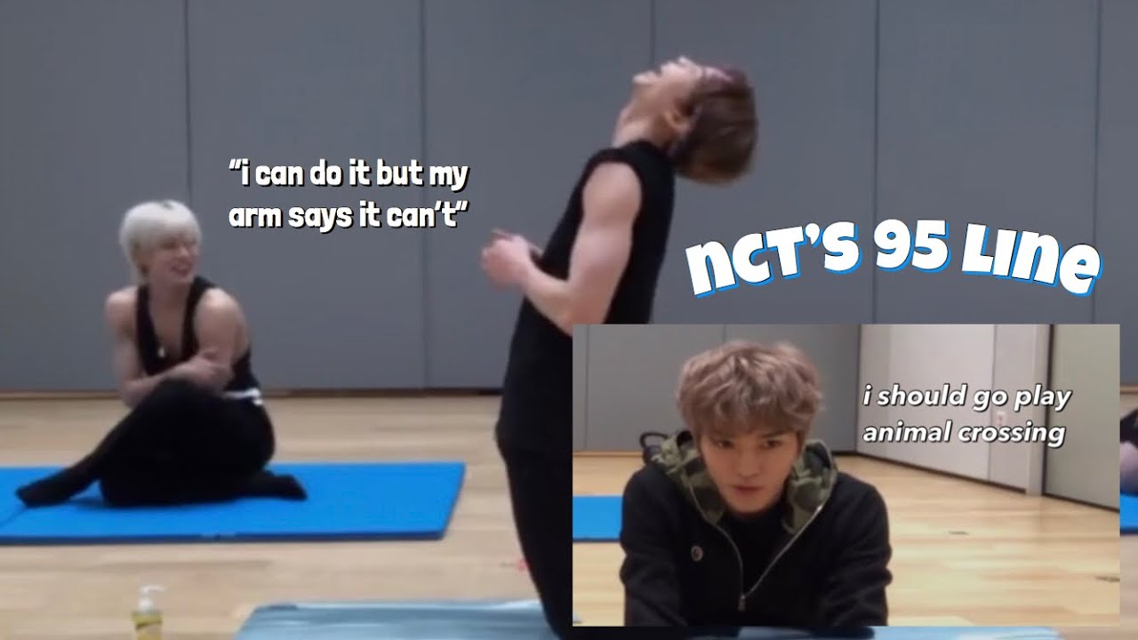 a chatty workout session with nct’s 95 line