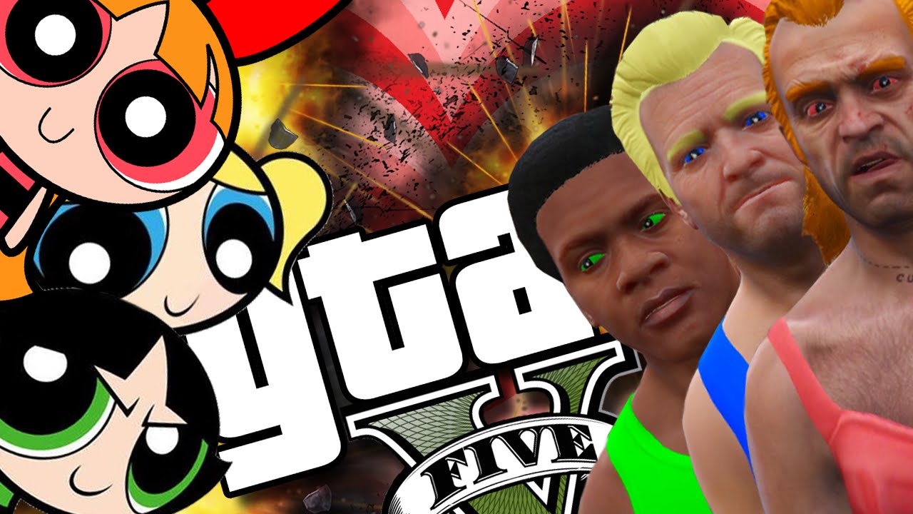 As Meninas Super Poderosas no GTA V