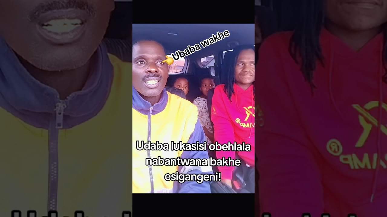 Usevelile ubaba wentombazane ehlala esigangeni nezingane zayo!