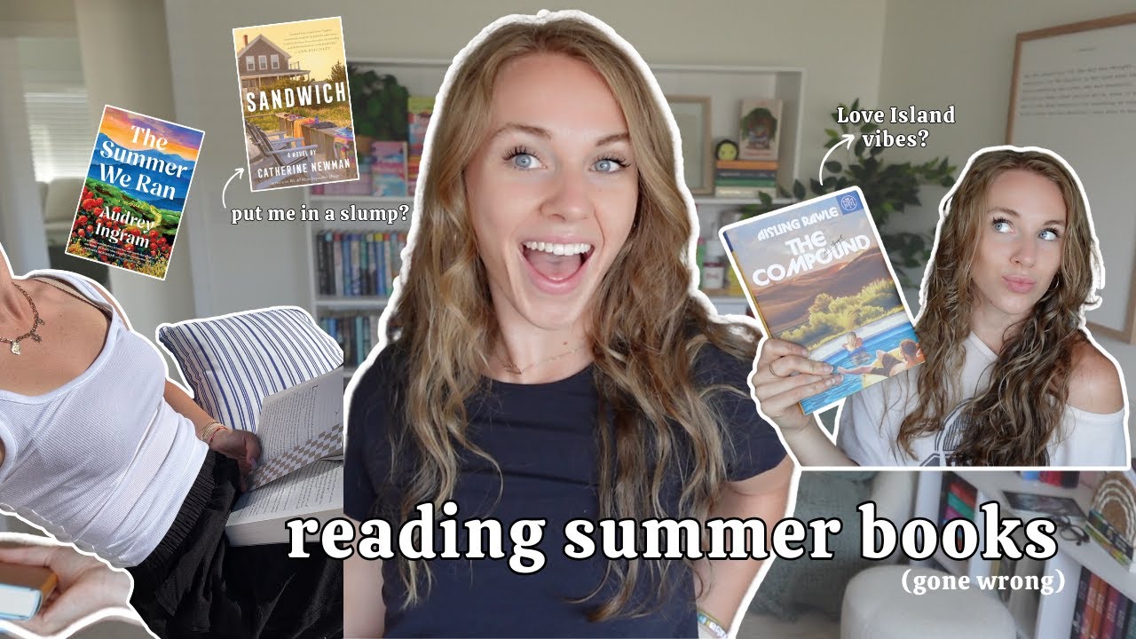 reading summer books ☀️📖🌴 (this was a fail...)
