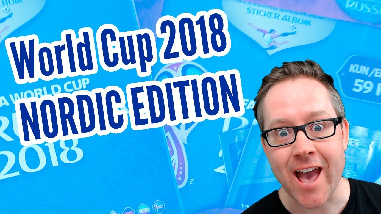 Panini stickers: World Cup 2018 Nordic edition