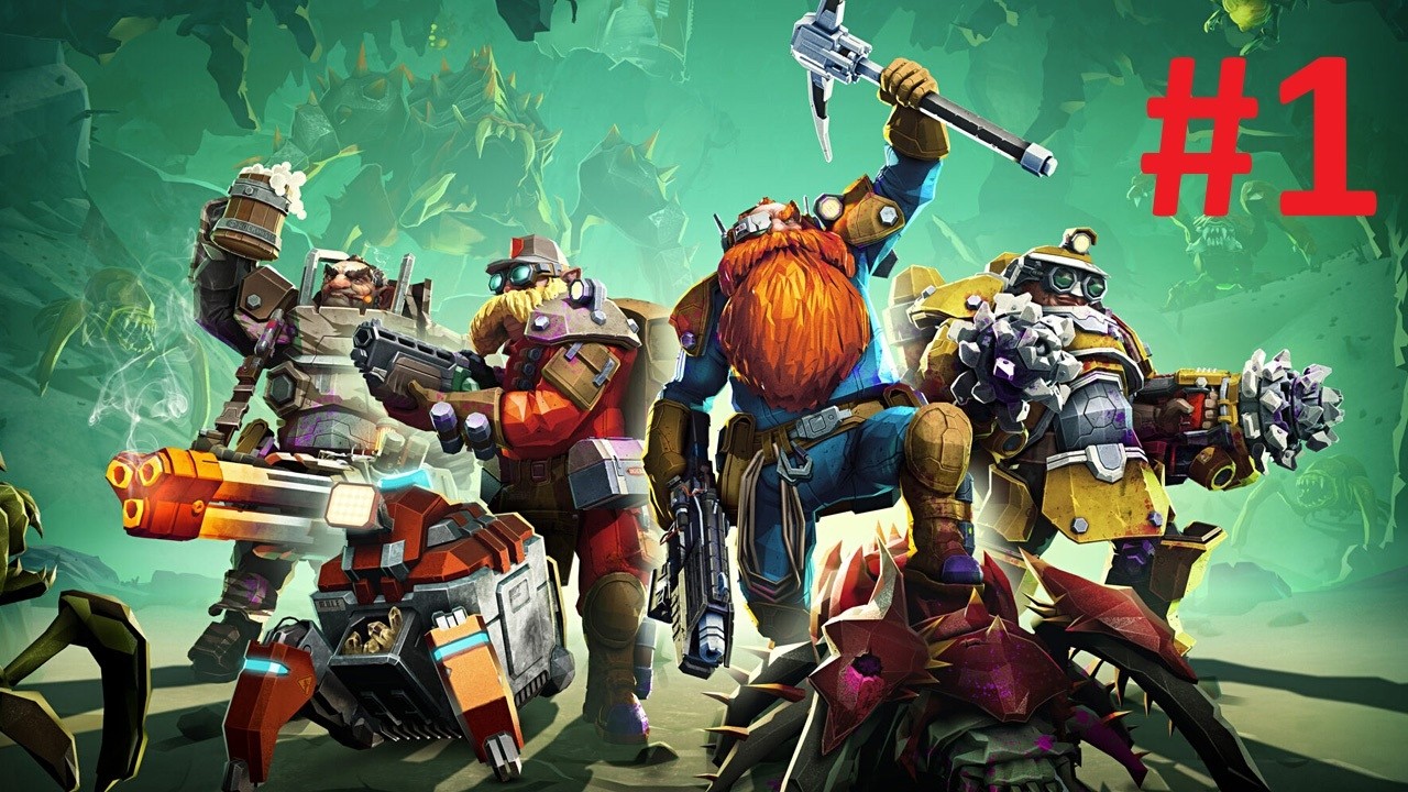 Deep Rock Galactic PL #1 | Pierwsze kroki w kosmosie!