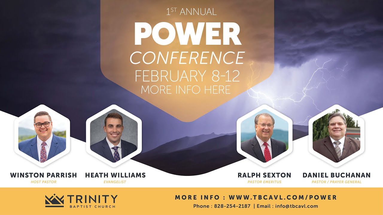Power Conference 2023 - Thursday Evening Worship -  Evangelist Heath Williams
